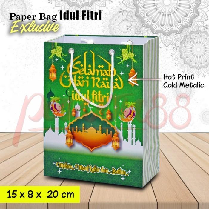 

Paper Bag Idul Fitri - Paper Bag Lebaran | 15X8X20 Cm - Pl-1 010