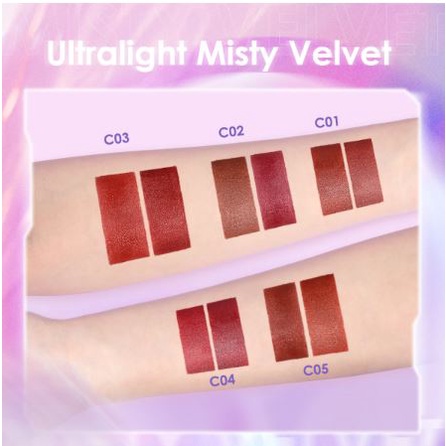 (READY &amp; ORI) Focallure Multicolor 2IN1 Lipstick &amp; Lip Gloss FA327 FA 327