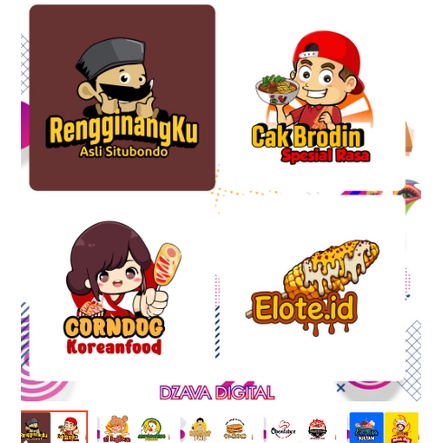 JASA DESAIN LOGO KULINER | LOGO UMKM eh5gaiyvya