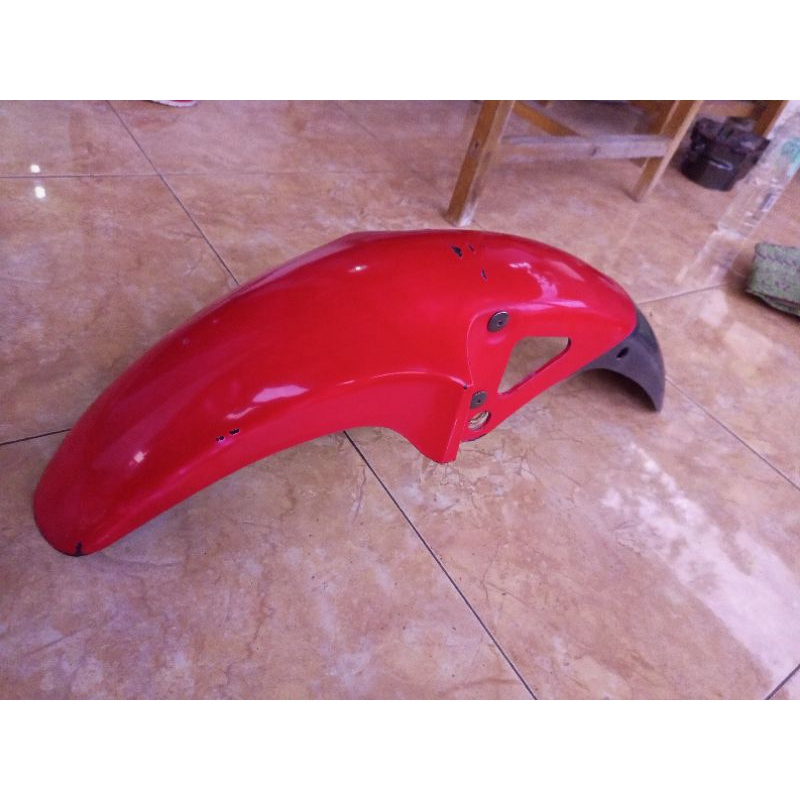 spakbor depan Rx king cobra, rxz rzr merah cabe, cabai, bibir merah