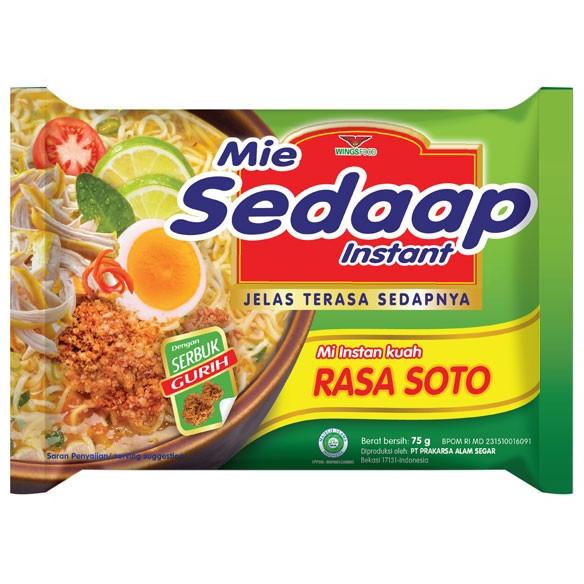 

Sedaap Mie Soto 75 Gr - Best Store