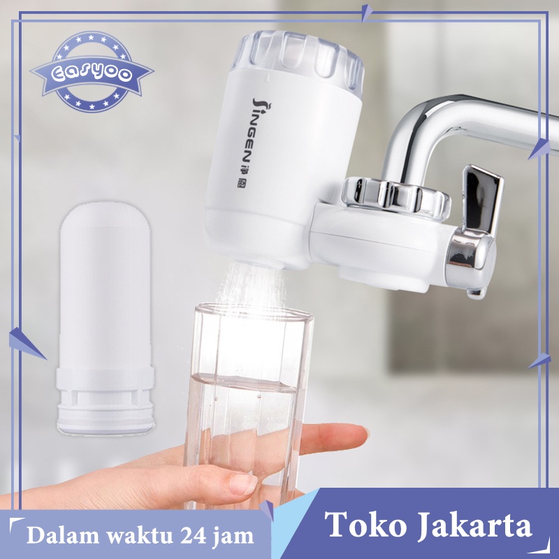 7 Lapisan Filter Air Kran Faucet Water Purifier Filter Penjernih Air Kran Bisa Langsung Minum