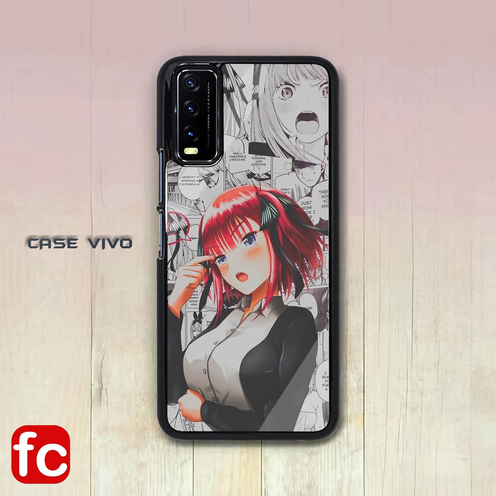 Case Glossy HD Vivo Y12s Y20 Y20S G Y20i Y20T Y12A [FR51] Anime Girl Aesthetic Nakano Miku Nino Chik