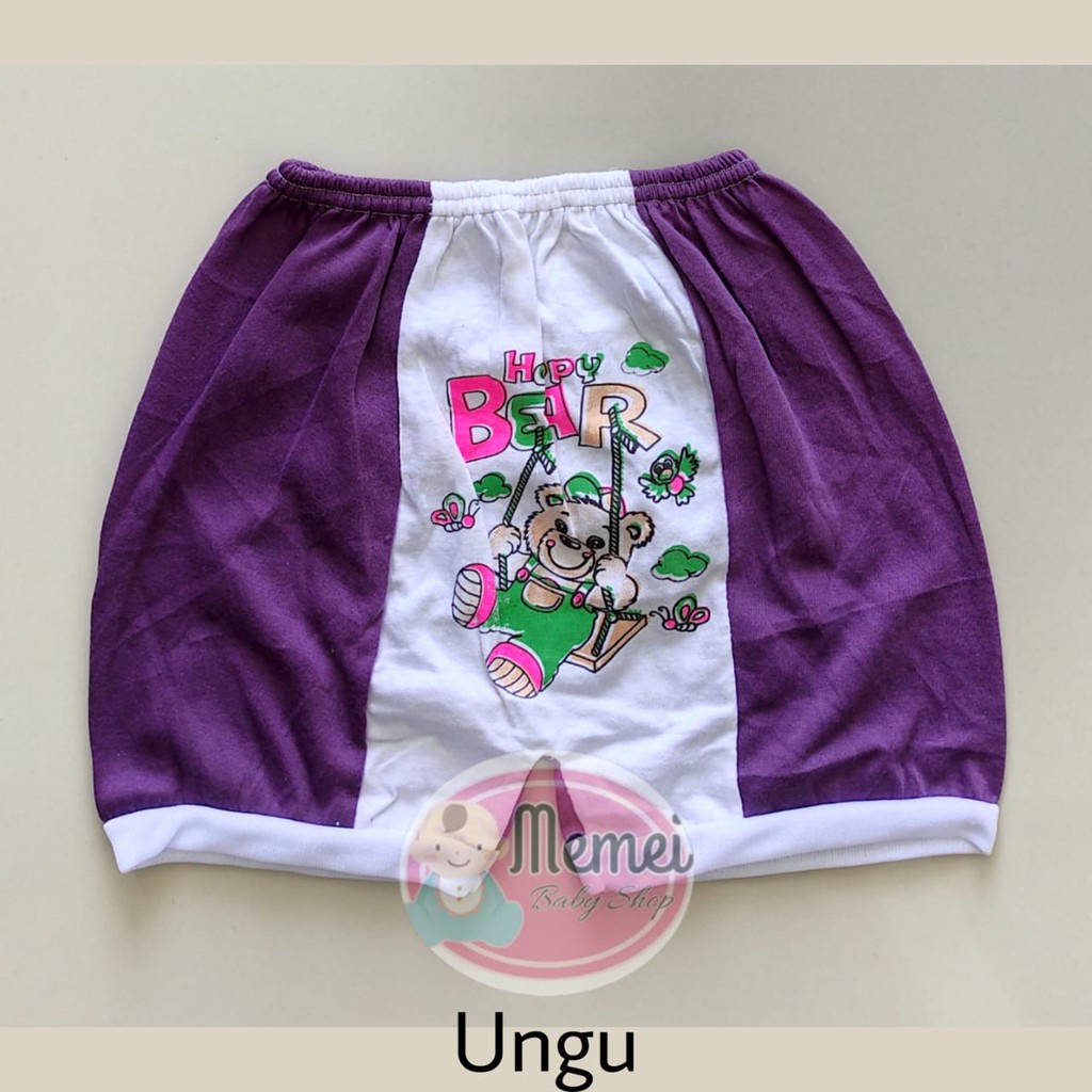 1 LUSIN (12 pcs) Celana bayi pendek STABILO grosir TERMURAH