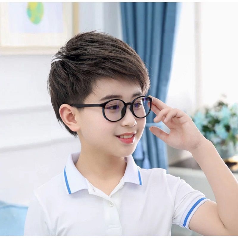 MMM Kacamata Anak Anti radiasi 6652 Model Bulat High Quality Kids Sunglasses Kaca Mata Murah Import