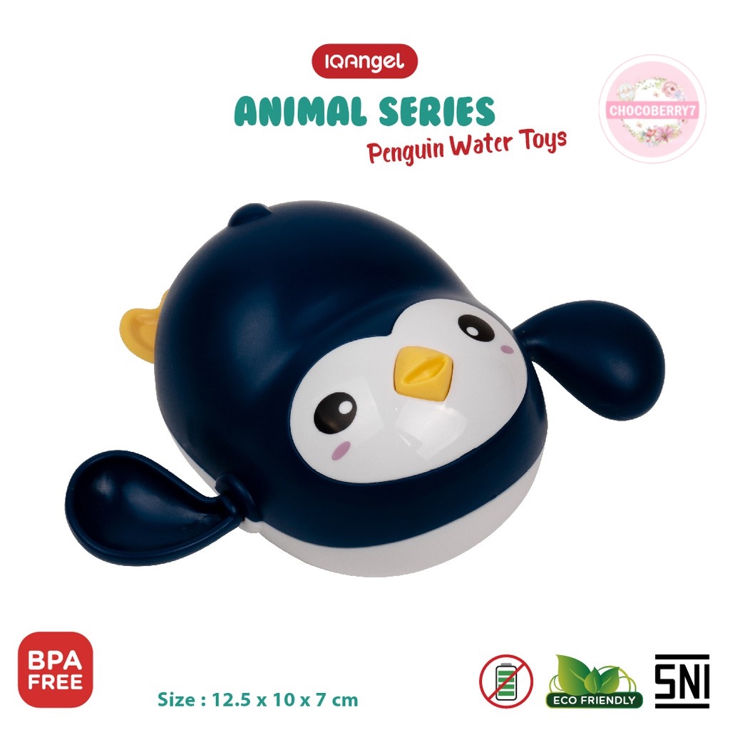 IQAngel Penguin Water Toys IQC01 / Mainan Mandi Bayi / Mainan Air Bayi Pinguin Berenang