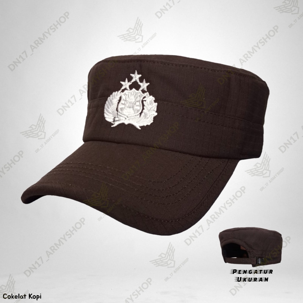 Topi Komando Coklat BINTARA Polri