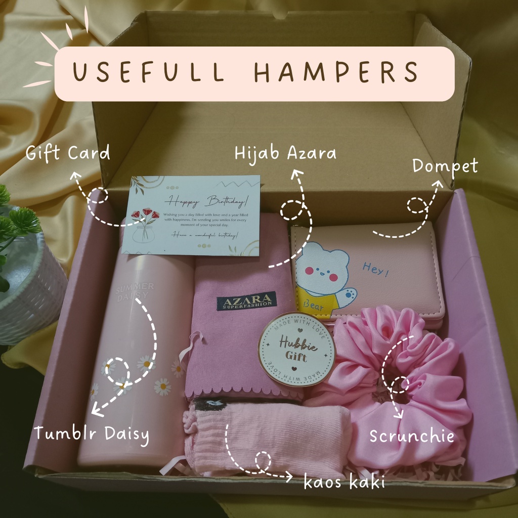 

HAMPERS GIFT KADO ULTAH / KADO WISUDA / KADO ULANG TAHUN / BIRTHDAY GIFT