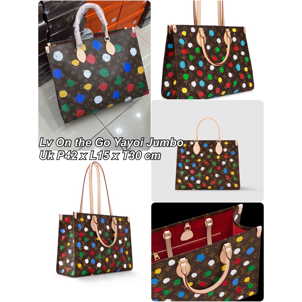TOTE BAG WANITA TAS WANITA ON THE GO JUMBO SEMI PREMIUM