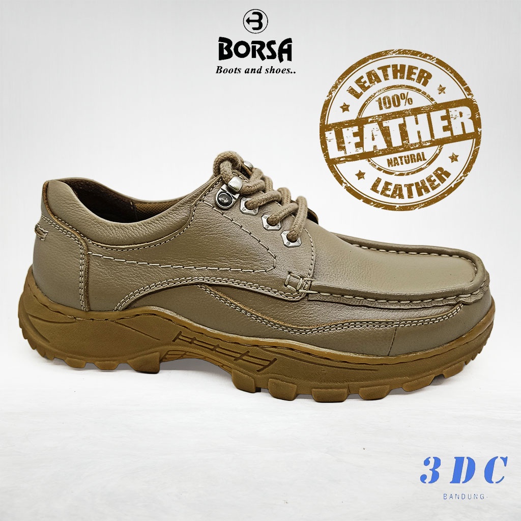 Sepatu Kulit Borsa / Hefner / Original Sepatu Kulit Asli Borsa Pria Dewasa