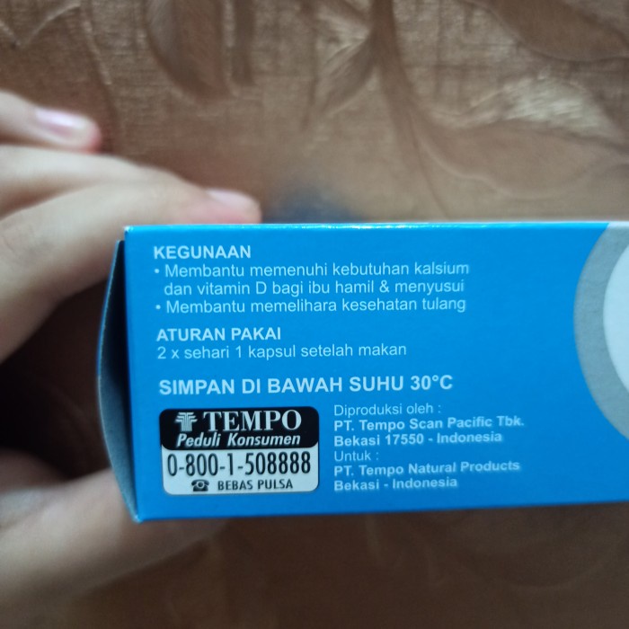 Termurah Vitonal Calci Vitamin D Dan Kalsium Untuk Ibu Hamil Dan Busui