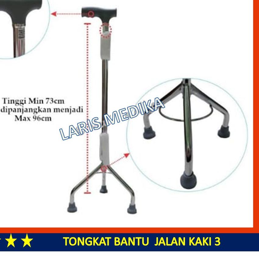 ♛ Tongkat Jalan Kaki 3 / Tongkat Orang Tua / Tongkat Jalan/Tongkat Sella ✿