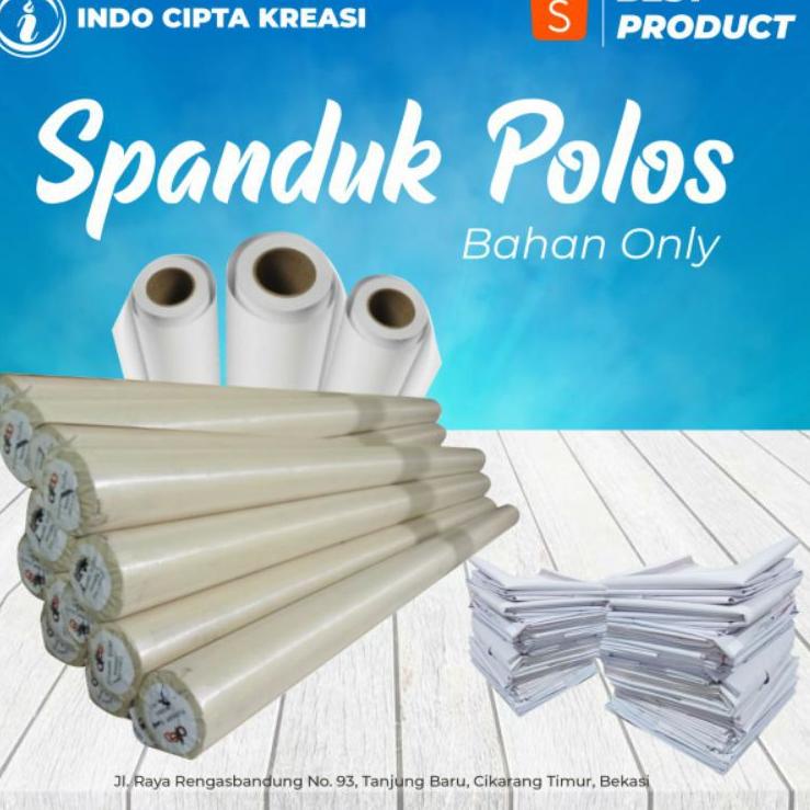 8.8 Spanduk baru polos / Bahan banner baru
