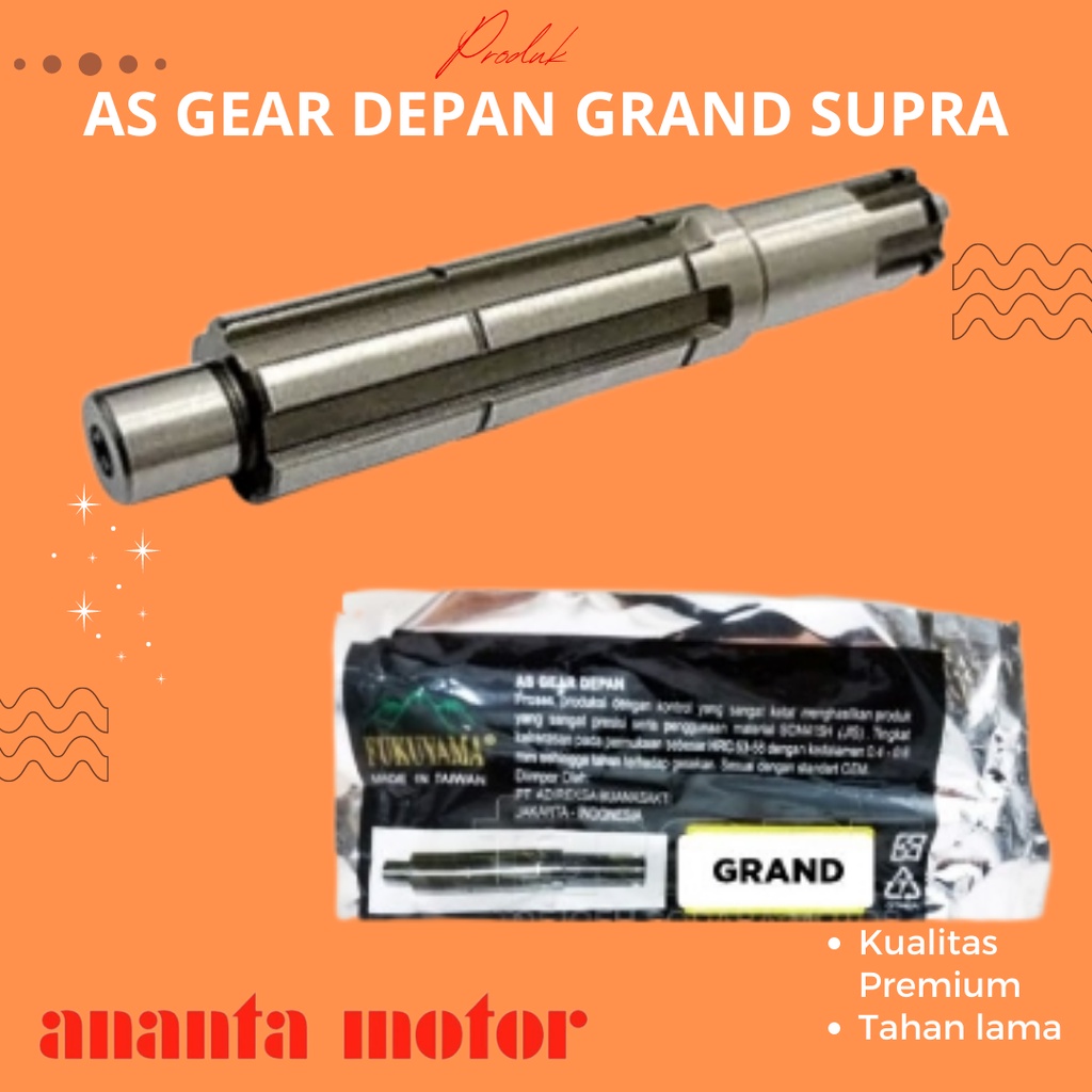 AS GEAR DEPAN GRAND PRIMA STAR SUPRA FUKUYAMA AS GIR DEPAN GRAND SUPRA FUKUYAMA
