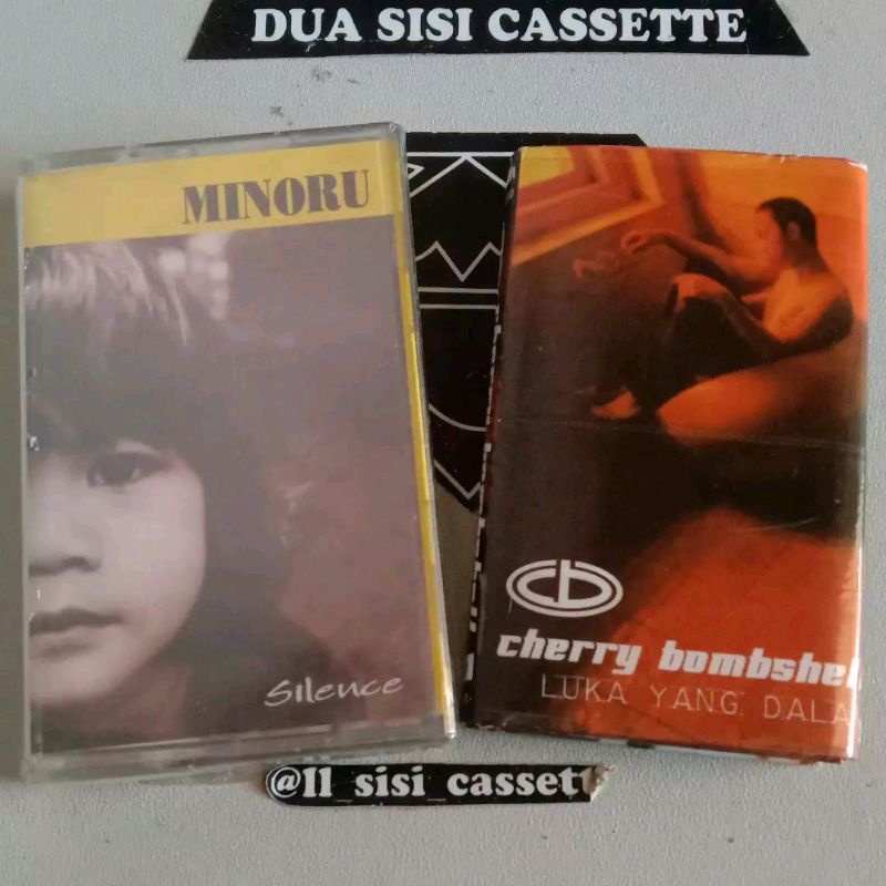 paket kaset cherry bombshell - luka yang dalam - minoru - silence