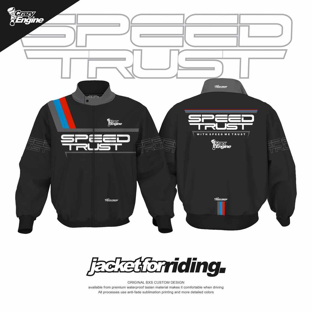 JAKET MOTOR SPEED TRUST | WATERPROOF JACKET UNTUK TOURING RIDING SUNMORI