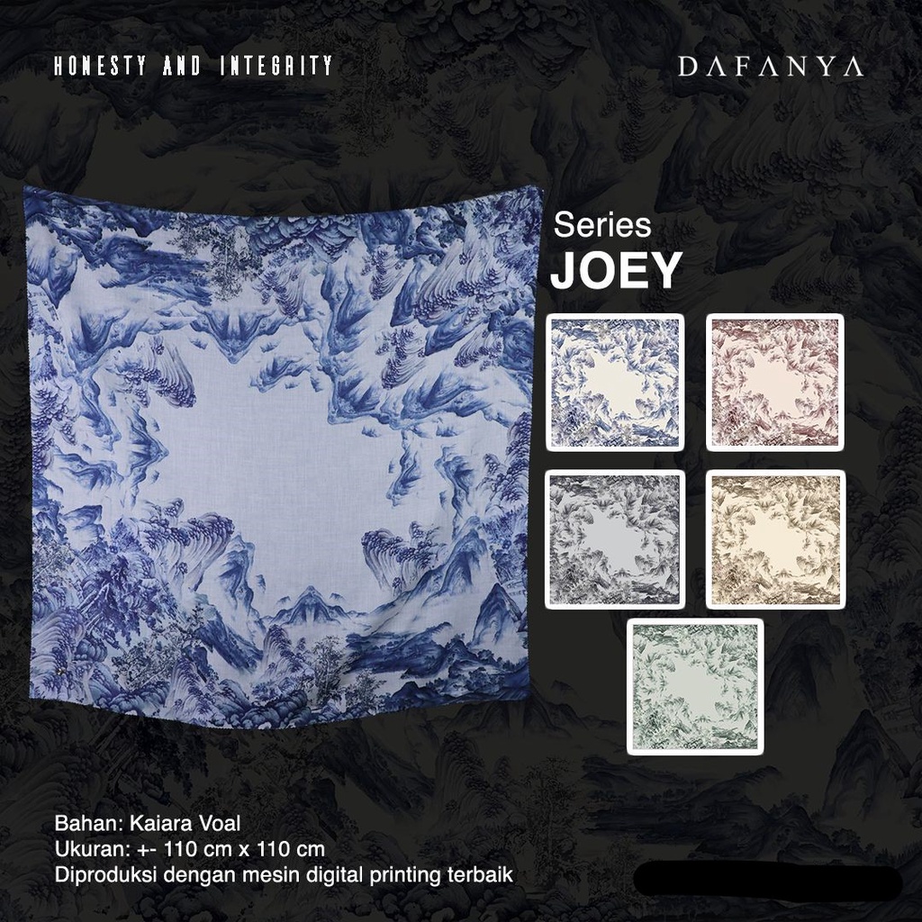 SEGI EMPAT MOTIF SERIES JOEY EXLUSIVE | SEGI EMPAT PRINT