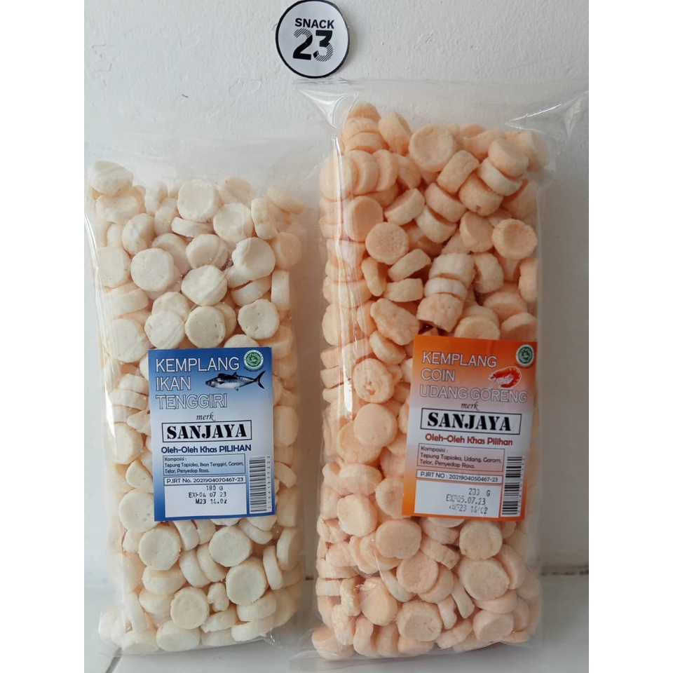 

Kerupuk Sanjaya Koin Ikan/Udang