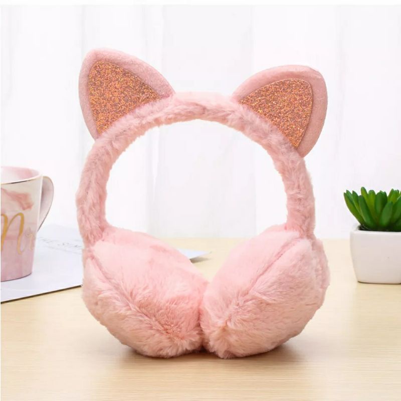 Penutup Telinga Earmuff Ear Muff Model Telinga kucing