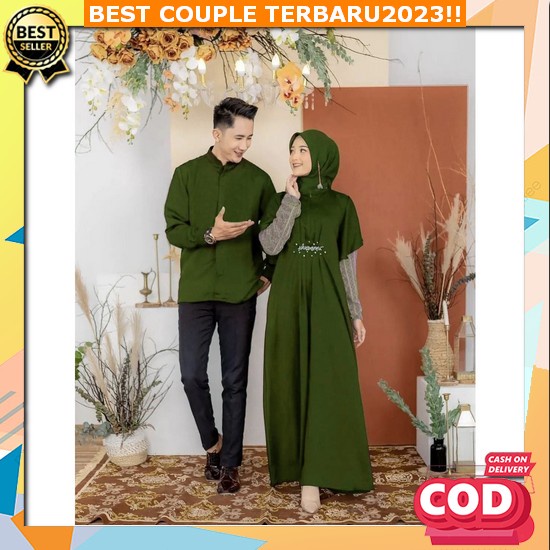 Baju Couple Pasangan Remaja Terbaru 2023 Simple Dan Elegan - Couple Rhoma Baju Kondangan Pangan Rema