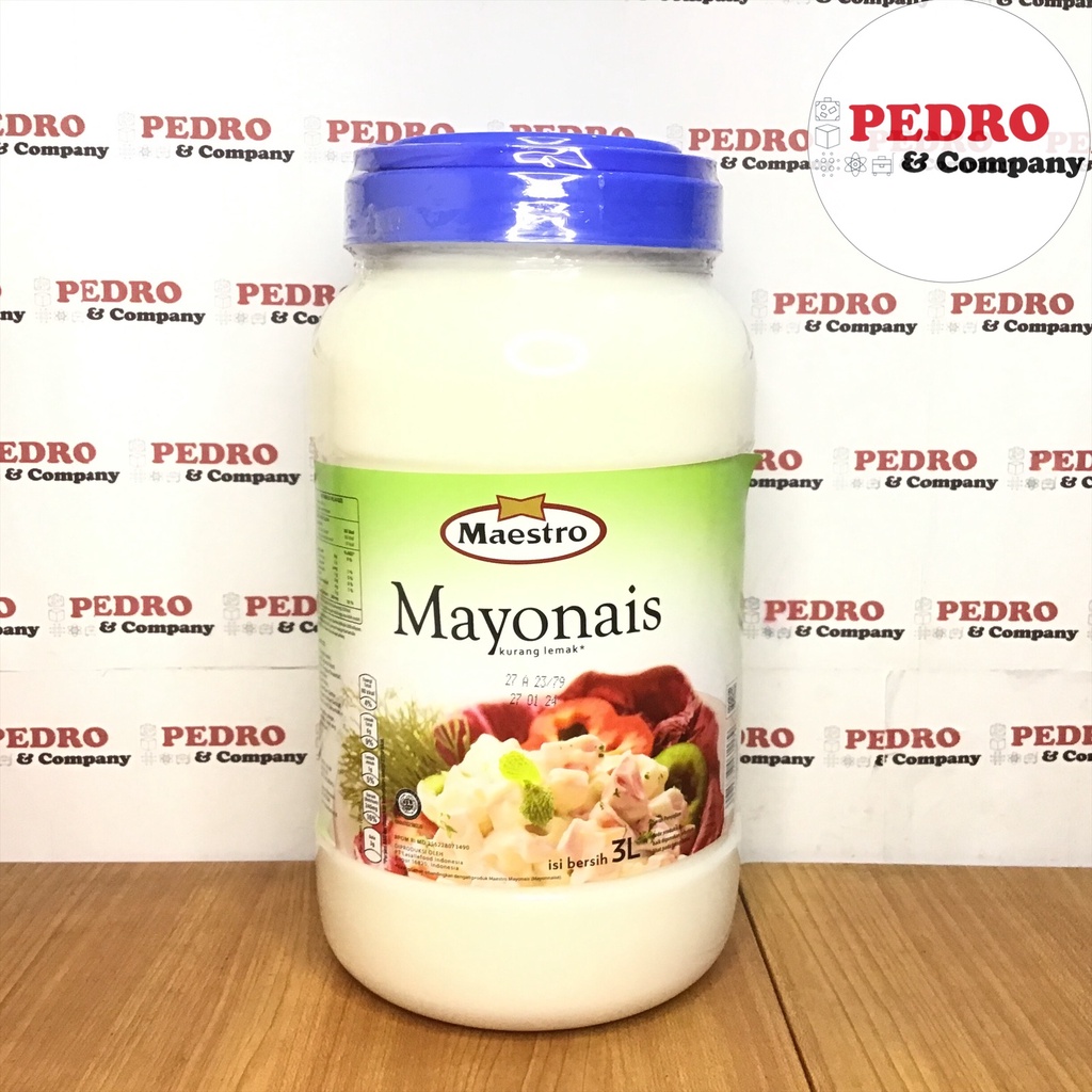 

Maestro light mayonnaise 3 liter - mayo kurang lemak