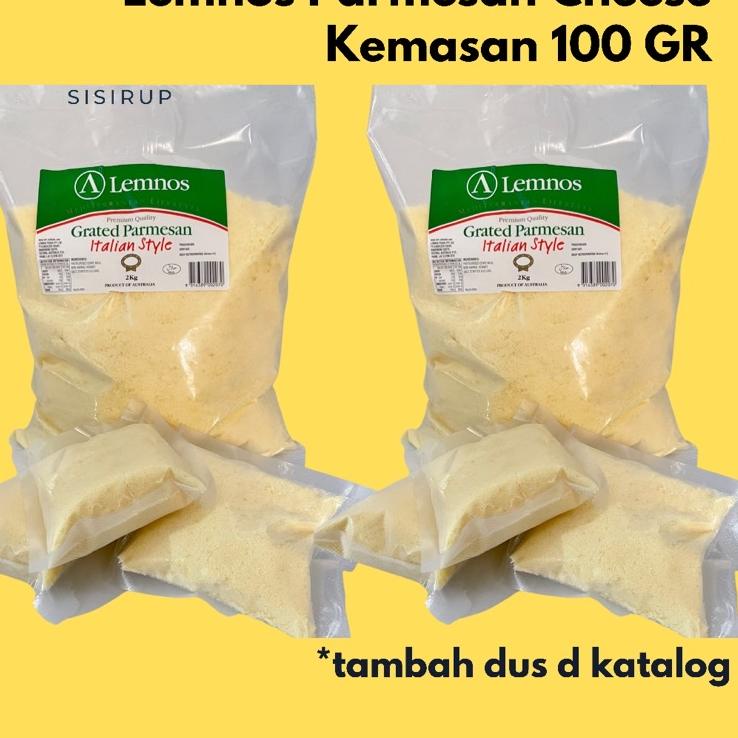 

️✔️✔️ Lemnos Parmesan Cheese 100 GR / Grated Parmesan / Parmesan Parut / Parmesan Itali / Parmesan Bubuk 