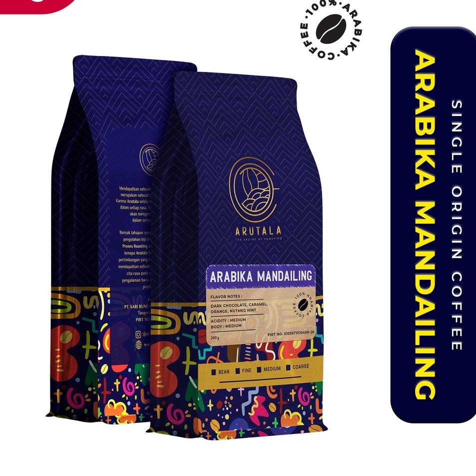 

● ARUTALA Kopi Arabika Mandailing 200 gram ◊