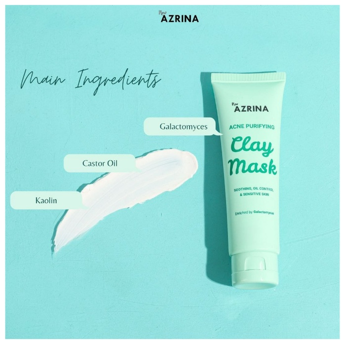 Azrina Acne Purifying Clay Mask - 50 ML