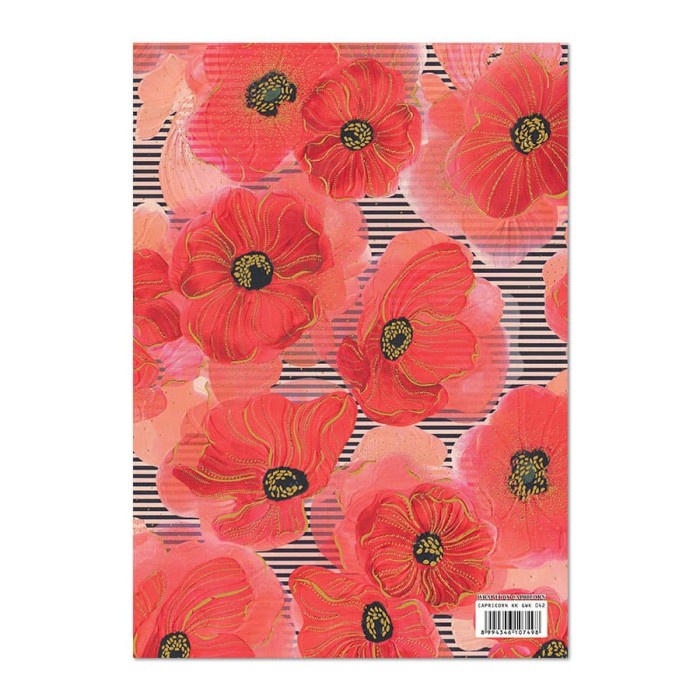 

Kertas Kado / Floral Giftwrap GWK 042 isi 6