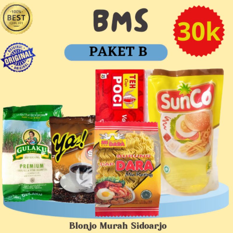 

(FREE PACKING) PAKET SEMBAKO MURAH