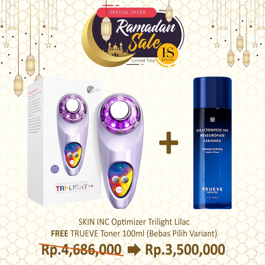 SKIN INC RECHARGEABLE OPTIMIZER VOYAGE TRILIGHT++ [5-LIGHTS] - PROMO SKIN INC