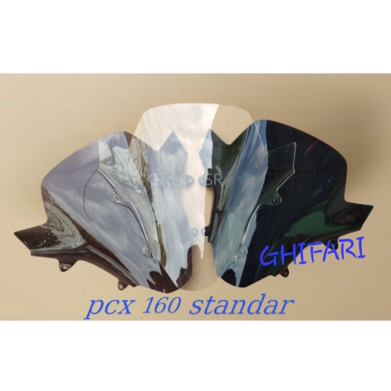 Visor PCX 160 Model Standar Visor Kaca Depan PCX 160 Model Standar