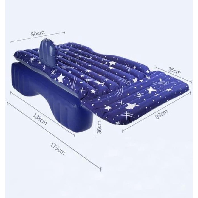 Lr199 Kasur Mobil Matras Mobil Dgn Bantalan Pelindung - Navystar