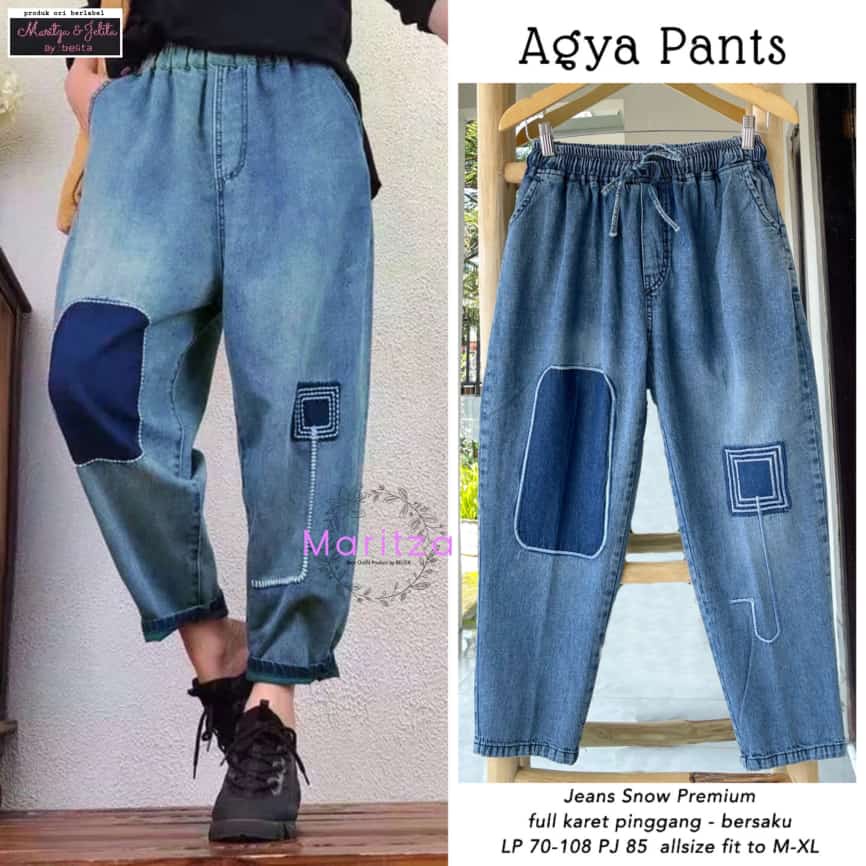 CELANA JEANS / 19.7 / EXCEL HAZEL MARVELL SOCIOLA BASIC AGYA ALAZKA VALESKA SORRA / KULOT /PALAZO /  ALL SIZE FIT M-XXL / MARITZA