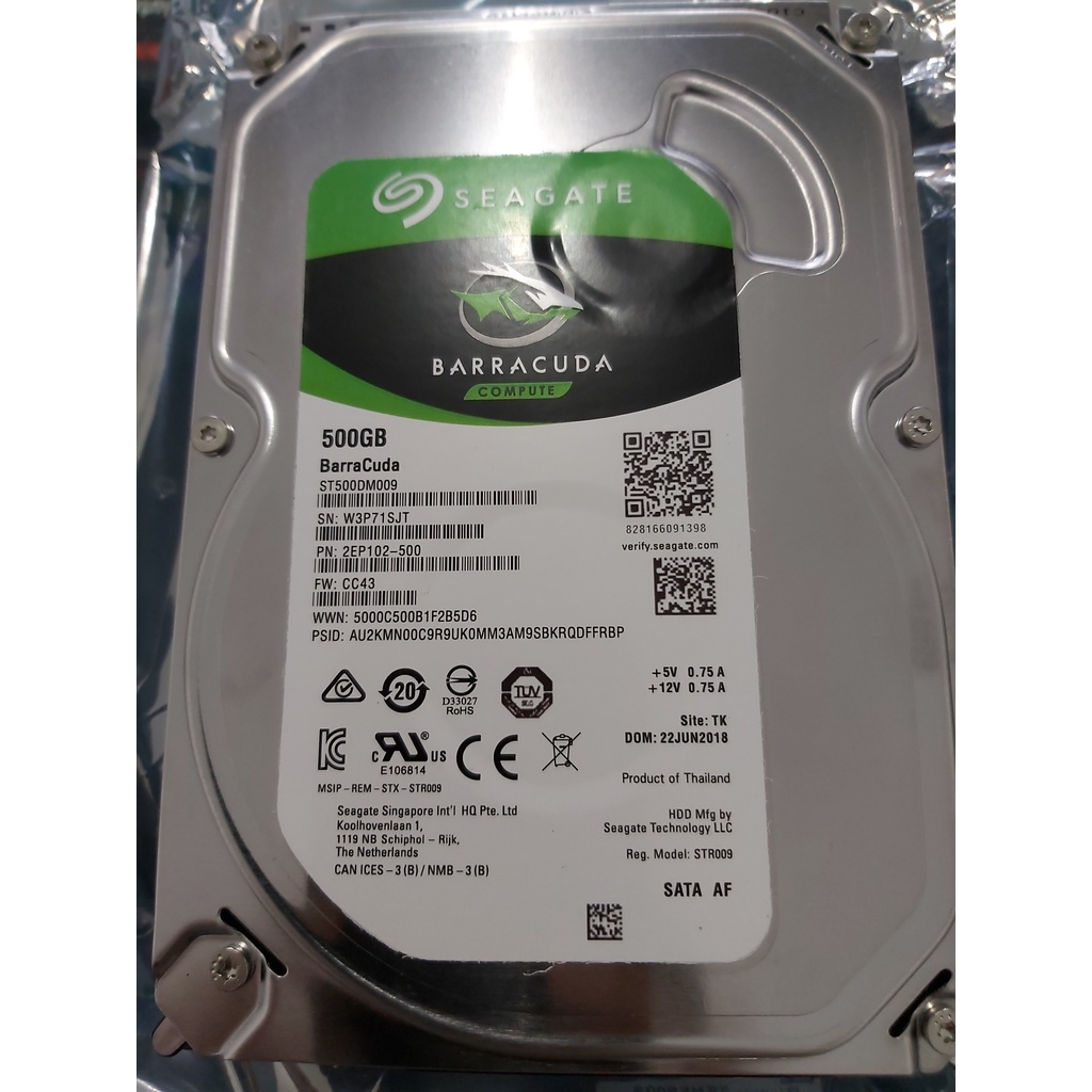 Seagate Harddisk Internal PC 500GB 3.5&quot; (Garansi 1Tahun)