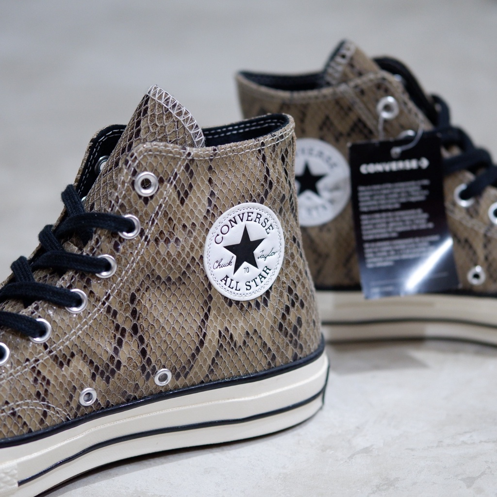 Converse Chuck Taylor 1970S Hi Snake Skin Leather CT 70S CT 70