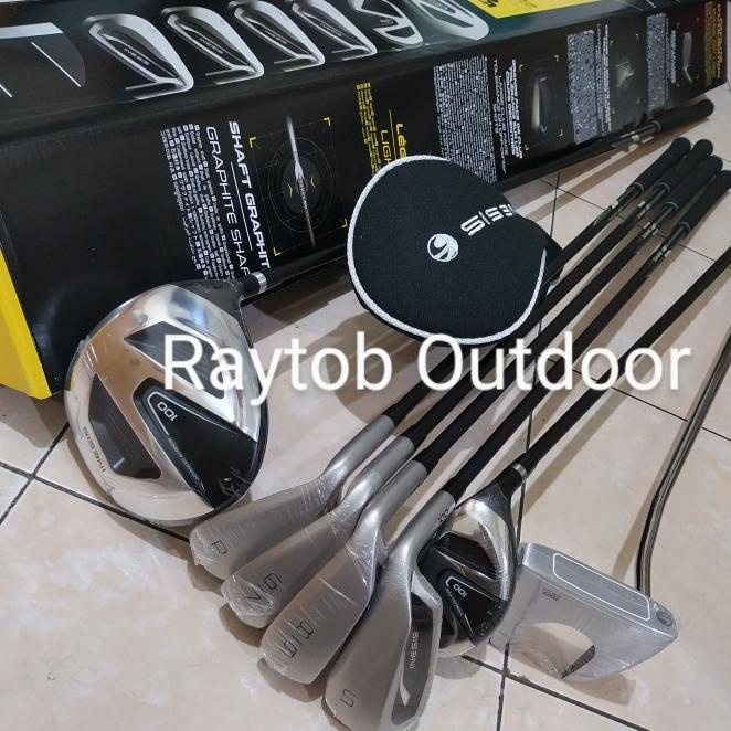 Stick Golf Full Set Dewasa 7 Clubs 100 Rh Size 1 Carbon Shaft Inesis