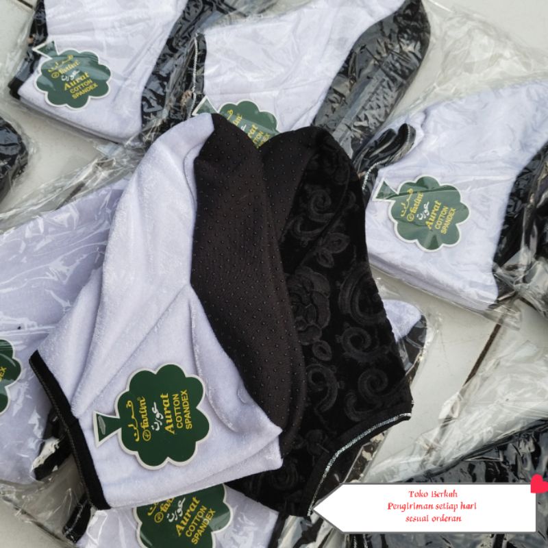 Kaos Kaki Tawaf anti Slip bahan bludru