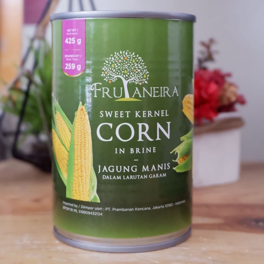 

Jagung Manis Kaleng Jagung Manis Pipil Frutaneira Sweet Kernel Corn in Brine 425gr