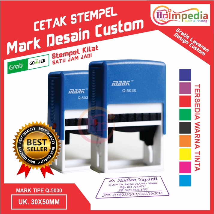 

Cetak Stempel Mark Otomatis Warna Desain Custom | Cetak Stempel Custom | Cetak Stempel Mark Custom