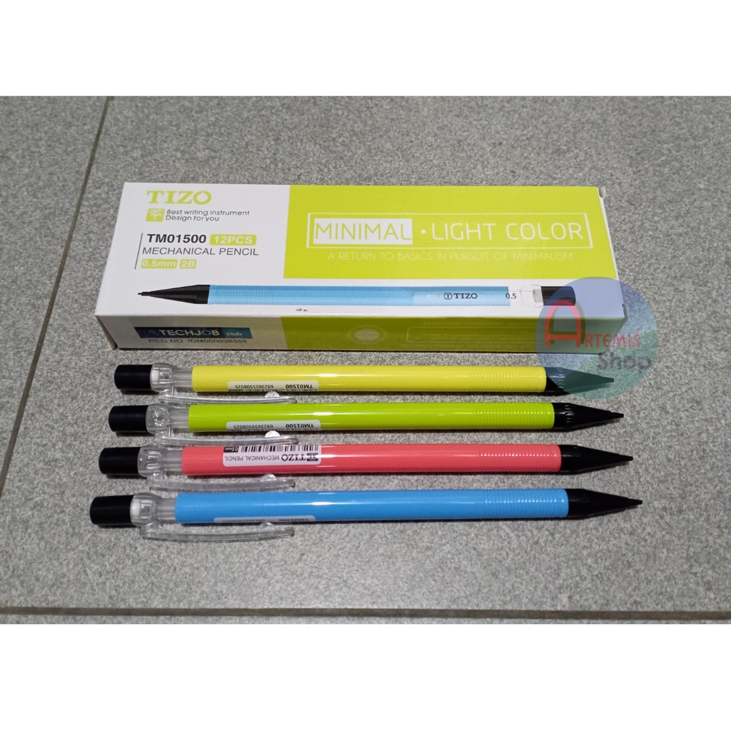 Pensil Mekanik / Mechanical Pencil Tizo TM01500 0.5 mm