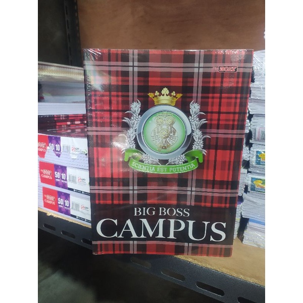 

Buku Big Boss Sidu Campuss Boxy isi 50 lembar (Pcs)