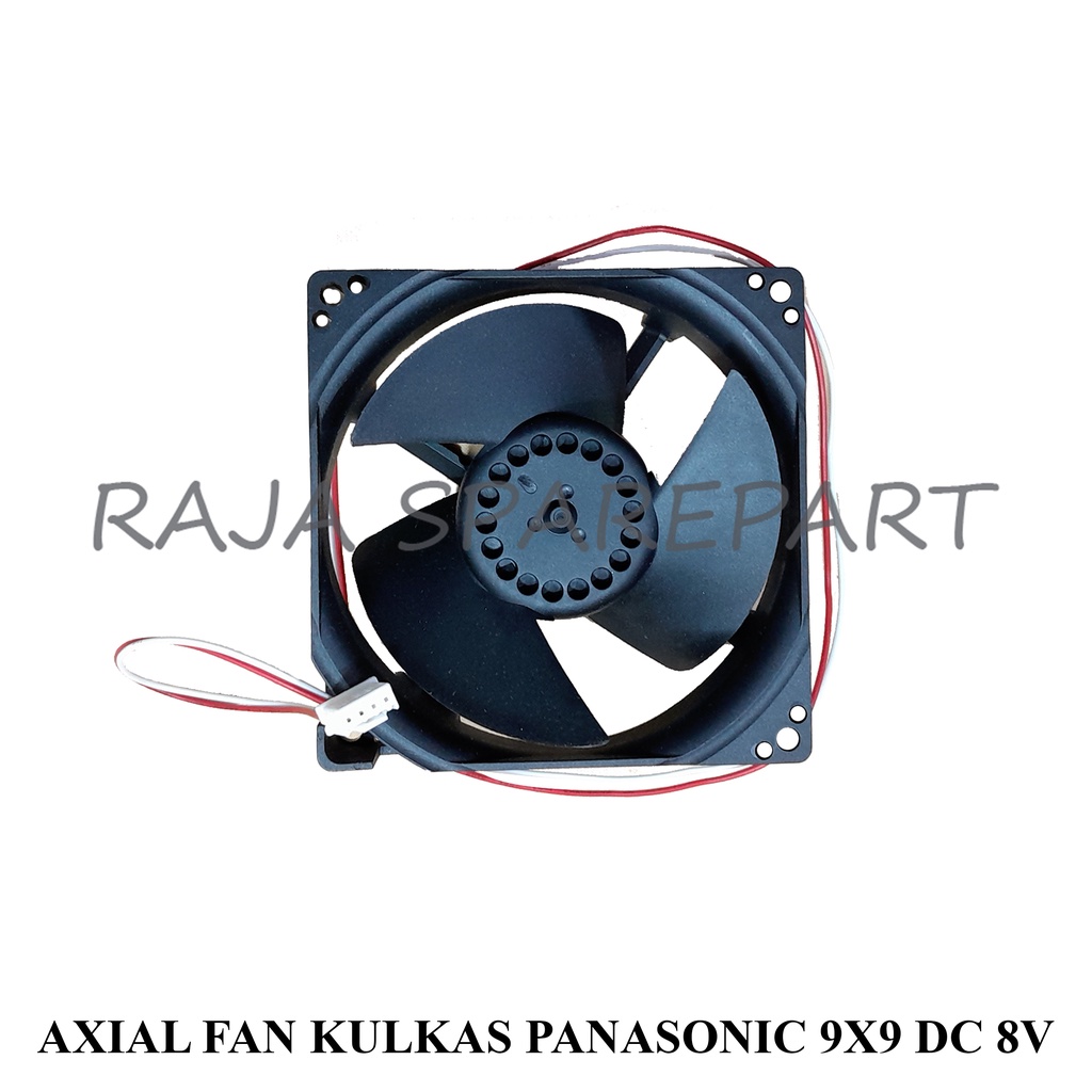 Kipas Angin Pendingin / Cooler Fan / Axial Fan DC 8V Kulkas Panasonic 9cm x 9cm NIDEC AFKP