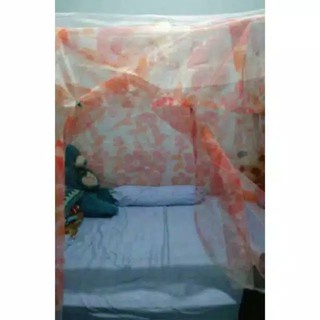 Kelambu Kembang Cat UK180X200 Anti Nyamuk