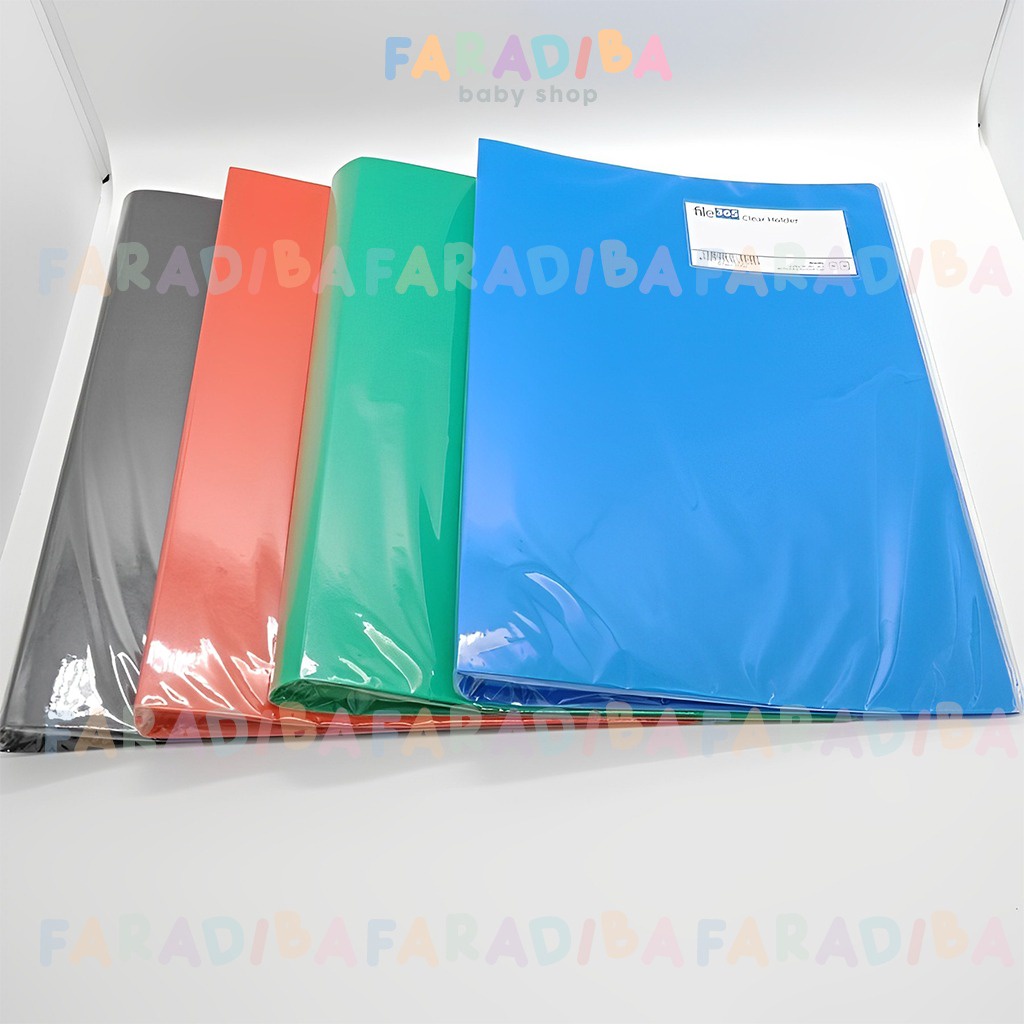 

Map Plastik Clear Holder Bening Pocket Map Warna Map Kerja Lembaran ATK