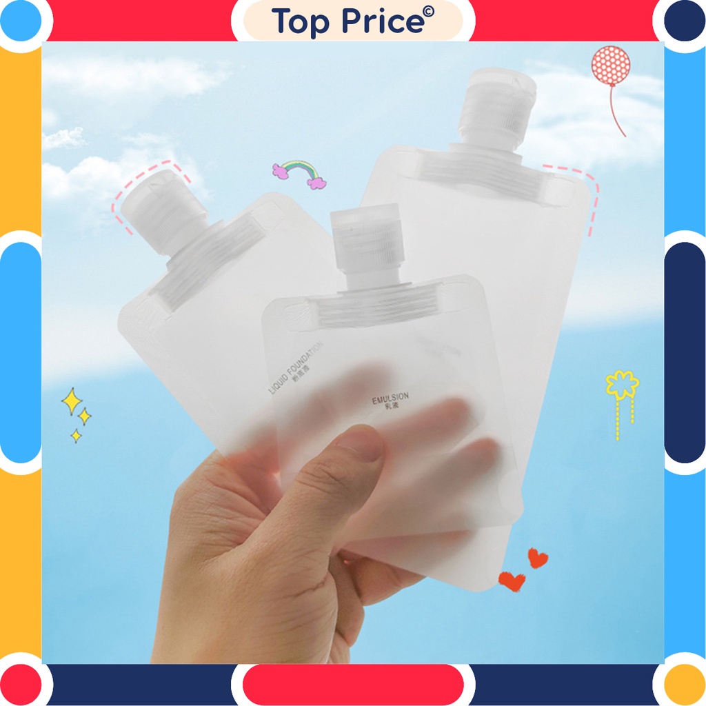 Travel Botol Refill Tempat Sabun Cair Botol Sabun Travel Plastik Fliptop Travel Bottle Cosmetic Lotion U24