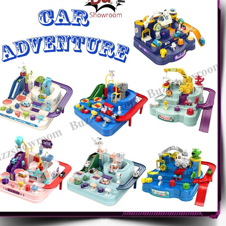 Jangan Sampai Kehabisan❄️ Brain Game Car Track Big Adventure Mainan Edukasi Anak Simulasi Parkir