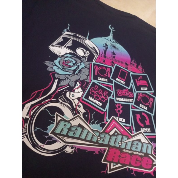 KAOS EDISI RAMADHAN RACE/KAOS RAMADHAN/KAOS VIRAL