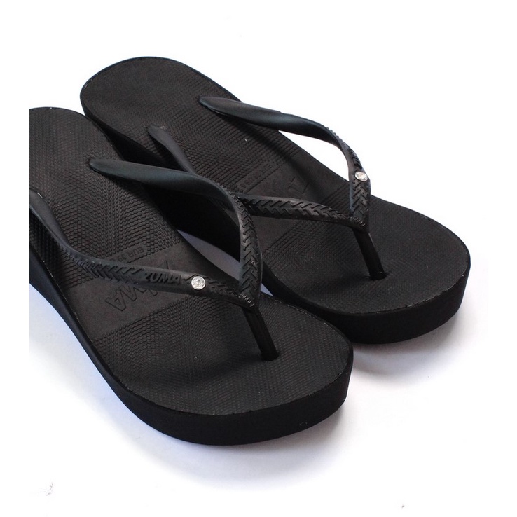 Sandal Zuma Wedges Kim Jet Black Original