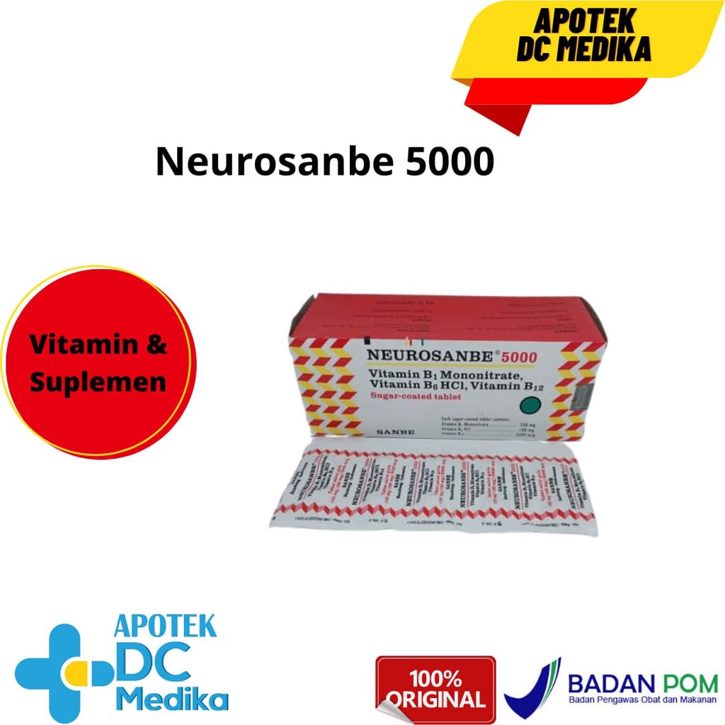 NEUROSANBE/B1/B6/B12/KESEMUTAN/PEGAL